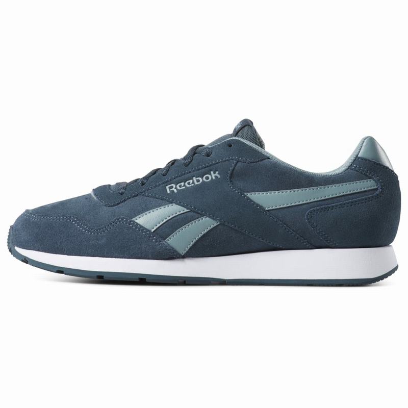 Tenisi Reebok Royal Glide Barbati Albastri/Turcoaz/Albi Romania UT6617PV